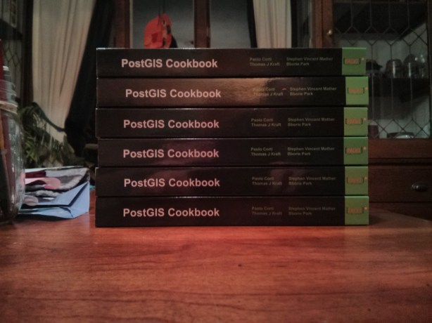 6 PostGIS Cookbooks