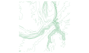 Series of simplifications to contours using generalized rasters