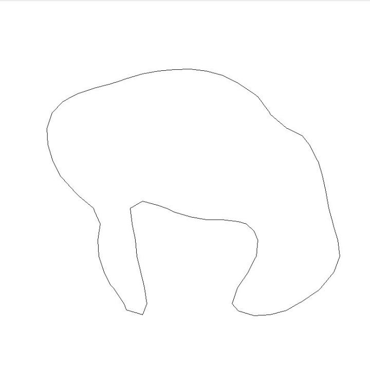 Outline of 70% home range