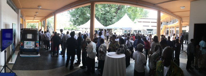 Tea queue, Ramani Huria closing workshop