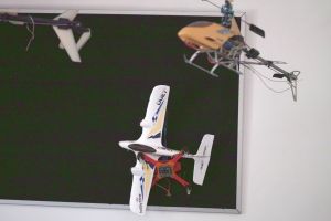 Aircraft on the wall